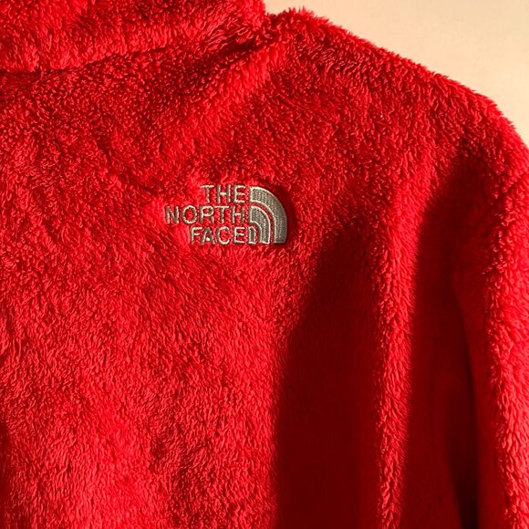 The North Face Women's Medium Red Fleece Full Zip Jacket Long Sleeve. - Picture 12 of 15